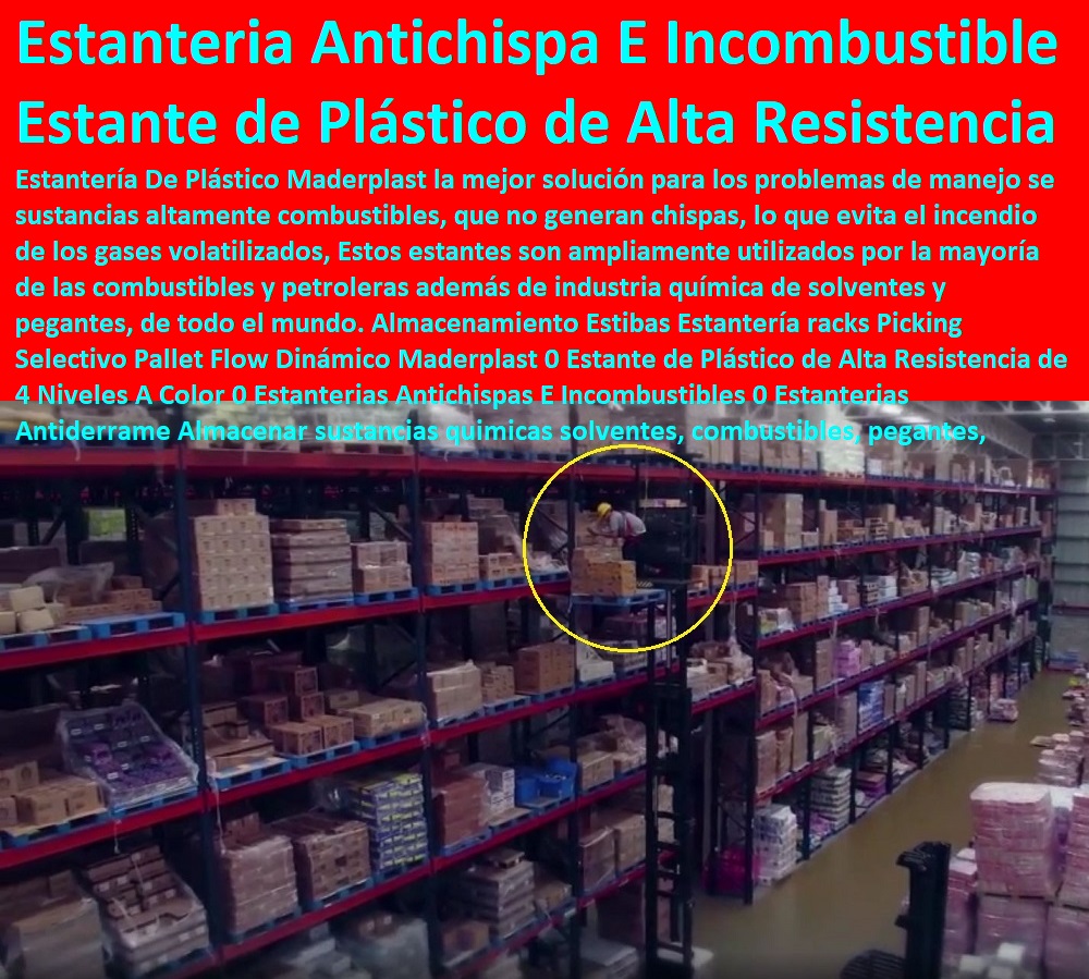 Almacenamiento Estibas Estantería racks Picking Selectivo Pallet Flow Dinámico Maderplast 0 Estante de Plástico de Alta Resistencia de 4 Niveles A Color 0 Estanterías Antichispas E Incombustibles 0 Estantes Antiderrame Almacenar 0 Almacenamiento Estibas Estantería racks Picking Selectivo Pallet Flow Dinámico Maderplast 0 Estante de Plástico de Alta Resistencia de 4 Niveles A Color 0  Contenedores Antiderrame,  cerca de mí Tarimas, Empaque Embalaje, Almacenamientos, Dique Estiba Anti Derrames, Cajas, Plataformas Tablados, Entarimados, Tanques, Recipientes Contención Derrames, Logística automatizada, Estibas Pallets, Estanterias Antichispas E Incombustibles 0 Estanterias Antiderrame Almacenar